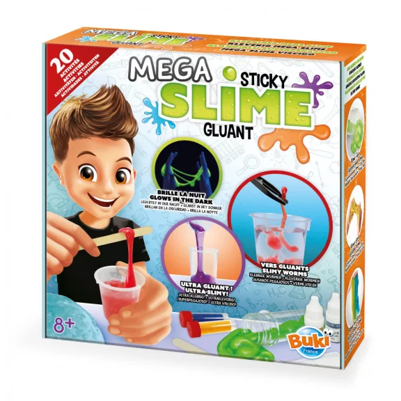 Mega slime kísérletező készlet BUKI Mega slime kísérletező készlet BUKI