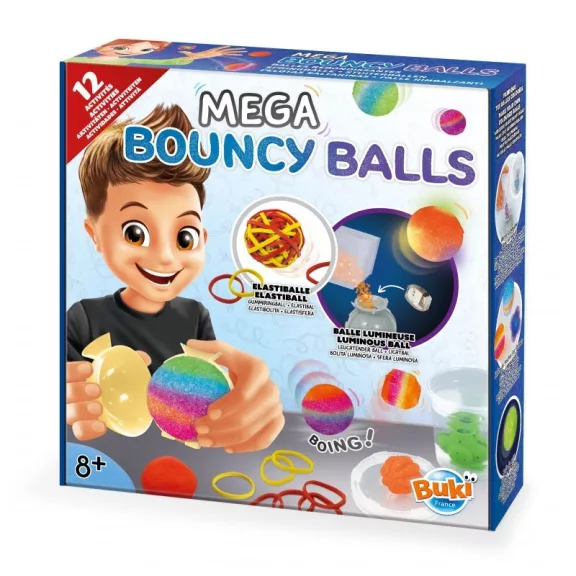 Mega pattogó labda készítő 12 kísérlet BUKI Mega pattogó labda készítő 12 kísérlet BUKI