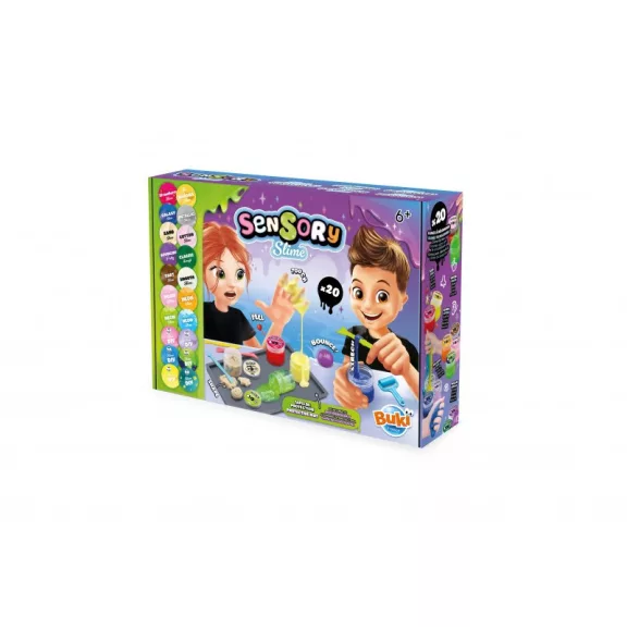 Slime szenzoros tudományos játékkészlet BUKI Slime szenzoros tudományos játékkészlet BUKI