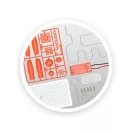 Elektromos labirintus építő készlet BUKI