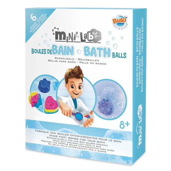 Mini Lab, Fürdőgolyó készítés BUKI Mini Lab, Fürdőgolyó készítés BUKI