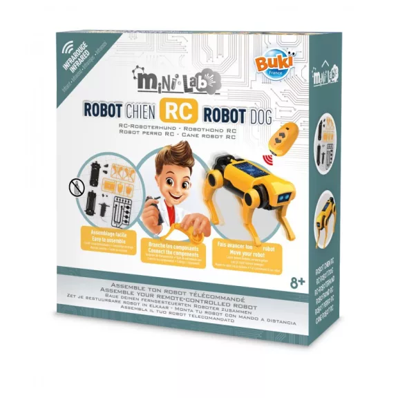 Mini Lab, RC robotkutya építő kélszlet BUKI Mini Lab, RC robotkutya építő kélszlet BUKI