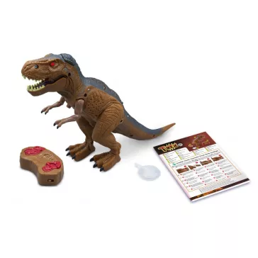 Távirányítós T-Rex füst és fény efekttel BUKI