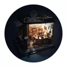 Dioráma 3D puzzle, Kávézó BUKI Dioráma 3D puzzle, Kávézó BUKI