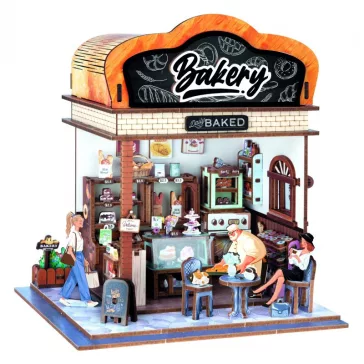 Dioráma 3D puzzle, Pékség BUKI