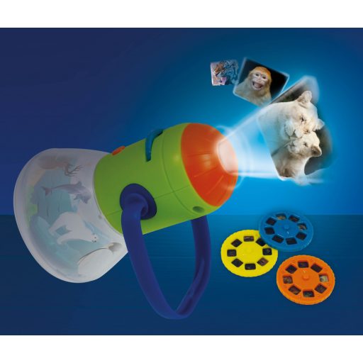 Mini tudomány-Multilámpa- Diavetítő, éjszakai fény, zseblámpa BUKI