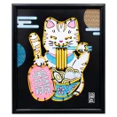 Neon kép készítő szett, Maneki-neko az integető macska BUKI