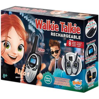 Walkie Talkie tölthető akkumulátorral BUKI