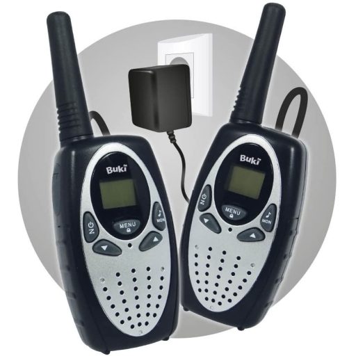 Walkie Talkie tölthető akkumulátorral BUKI
