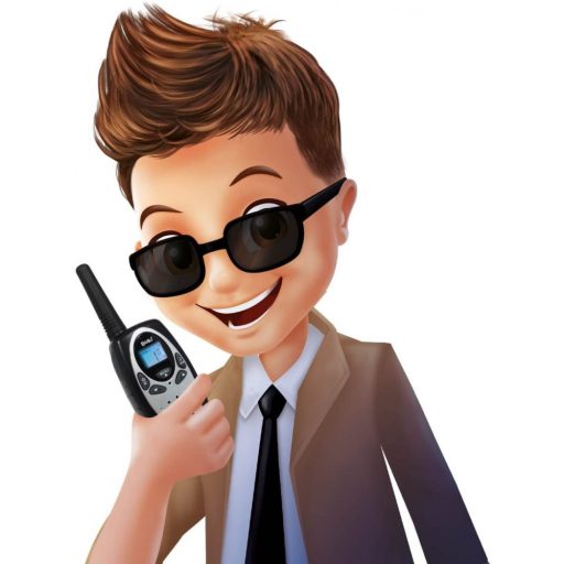 Walkie Talkie tölthető akkumulátorral BUKI