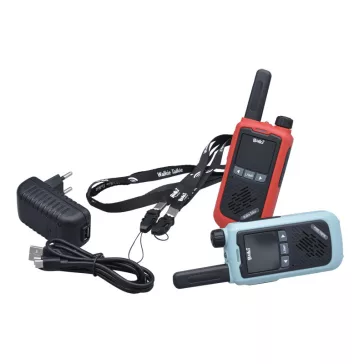   Újratölthető walkie-talkie 5 km-es hatótávolsággal BUKI