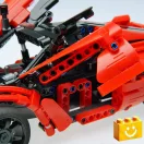 CaDA C51009W - Távirányítós Red Storm piros sportkocsi - 100% technic-kompatibilis építőjáték CaDA C51009W - Távirányítós Red Storm piros sportkocsi - 100% technic-kompatibilis építőjáték