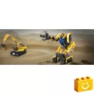 CaDA C51026W - 2 az 1-ben robot & excavator - 100% technic-kompatibilis építőjáték CaDA C51026W - 2 az 1-ben robot & excavator - 100% technic-kompatibilis építőjáték