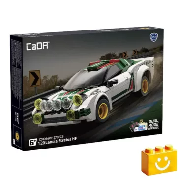   CaDA C51066W - Távirányítós Lancia Stratos HF versenyautó - 100% kompatibilis minden más kedvelt márkával