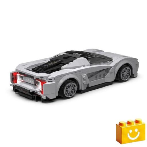 CaDA C51071W - Távirányítós Lotus Evija versenyautó építőjáték - 100% kompatibilis minden más kedvelt márkával