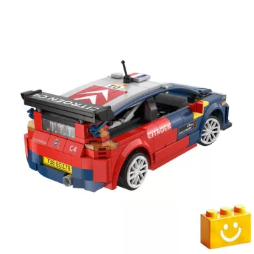   CaDA C51078W - Távirányítós Citroen C4 WRC 2008 építőjáték - 100% kompatibilis minden más kedvelt márkával
