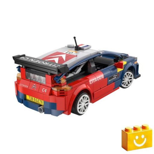 CaDA C51078W - Távirányítós Citroen C4 WRC 2008 építőjáték - 100% kompatibilis minden más kedvelt márkával