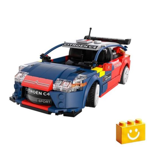 CaDA C51078W - Távirányítós Citroen C4 WRC 2008 építőjáték - 100% kompatibilis minden más kedvelt márkával