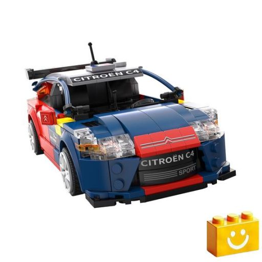 CaDA C51078W - Távirányítós Citroen C4 WRC 2008 építőjáték - 100% kompatibilis minden más kedvelt márkával