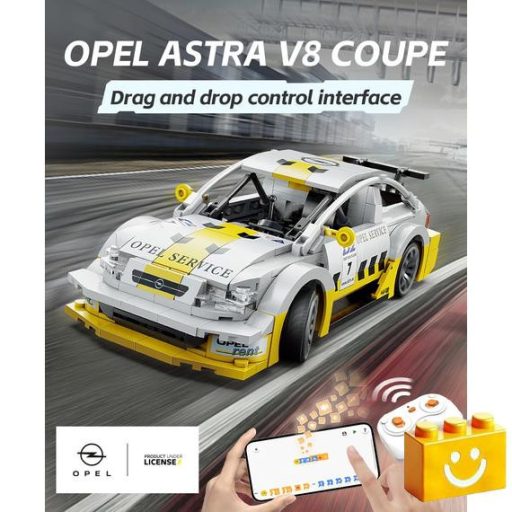 CaDA C51081W - Távirányítós Opel Astra v8 Coupé építőjáték - 100% kompatibilis minden más kedvelt márkával
