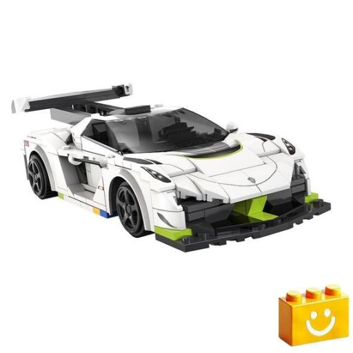 CaDA C51083W - Távirányítós Fantasma versenyautó - 100% technic-kompatibilis építőjáték