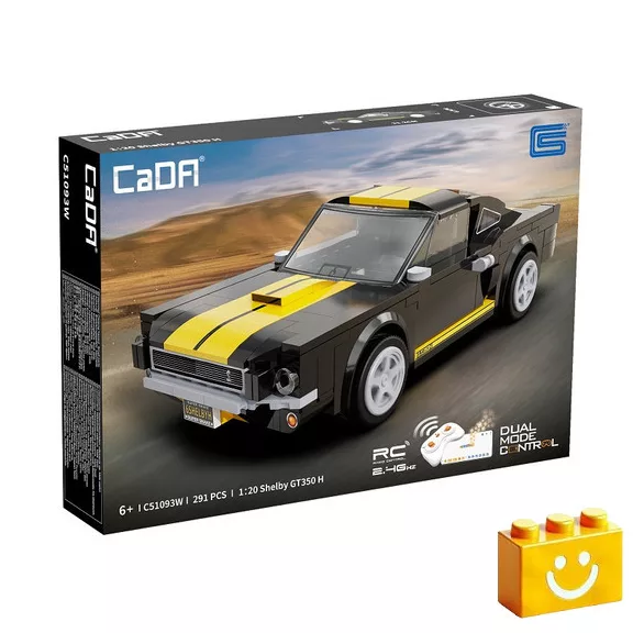 CaDA C51093W - Távirányítós Shelby GT350H sportkocsi - 100% kompatibilis minden más kedvelt márkával CaDA C51093W - Távirányítós Shelby GT350H sportkocsi - 100% kompatibilis minden más kedvelt márkával