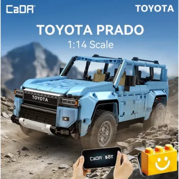   CaDA C51209W - Távirányítós Toyota Land Cruiser Prado terepjáró- 100% kompatibilis minden más kedvelt márkával