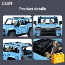 CaDA C51209W - Távirányítós Toyota Land Cruiser Prado terepjáró- 100% kompatibilis minden más kedvelt márkával CaDA C51209W - Távirányítós Toyota Land Cruiser Prado terepjáró- 100% kompatibilis minden más kedvelt márkával