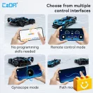 CaDA C51302W – Távirányítós Bluefire Specter sportkocsi – 100% technic-kompatibilis építőjáték CaDA C51302W – Távirányítós Bluefire Specter sportkocsi – 100% technic-kompatibilis építőjáték