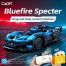 CaDA C51302W – Távirányítós Bluefire Specter sportkocsi – 100% technic-kompatibilis építőjáték CaDA C51302W – Távirányítós Bluefire Specter sportkocsi – 100% technic-kompatibilis építőjáték