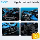 CaDA C51302W – Távirányítós Bluefire Specter sportkocsi – 100% technic-kompatibilis építőjáték CaDA C51302W – Távirányítós Bluefire Specter sportkocsi – 100% technic-kompatibilis építőjáték