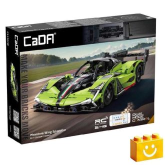   CaDA C51303W - Távirányítós Phantom Wing sportautó - 100% technic-kompatibilis építőjáték