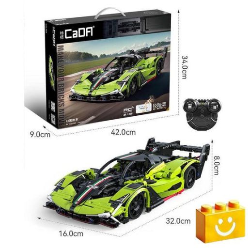 CaDA C51303W - Távirányítós Phantom Wing sportautó - 100% technic-kompatibilis építőjáték