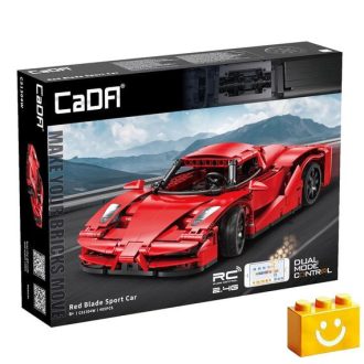   CaDA C51304W - Távirányítós Red Blade sportautó - 100% technic-kompatibilis építőjáték