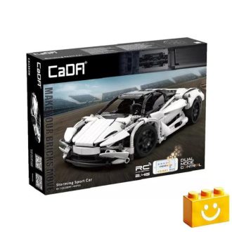   CaDA C51305W - Távirányítós Storm sportautó - 100% technic-kompatibilis építőjáték