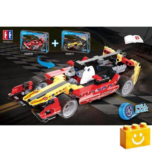 CaDA C52016W - Formula versenyautó - 100% technic-kompatibilis építőjáték