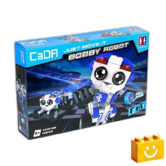   CaDA C52018W - Bobby Robot építőjáték - 100% kompatibilis minden más kedvelt márkával