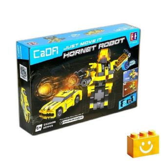   CaDA C52020W - Transformers - Űrdongó 2 az 1-ben építőjáték - 100% kompatibilis minden más kedvelt márkával