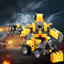 CaDA C52020W - Transformers - Űrdongó 2 az 1-ben építőjáték - 100% kompatibilis minden más kedvelt márkával CaDA C52020W - Transformers - Űrdongó 2 az 1-ben építőjáték - 100% kompatibilis minden más kedvelt márkával