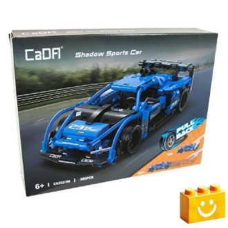   CaDA C52023W - Shadow  kék sportkocsi - 100% technic-kompatibilis építőjáték
