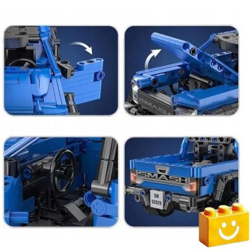 CaDA C52029W - Crush- Off-road terepjáró - 100% technic-kompatibilis építőjáték