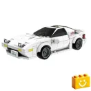 CaDA C55012W - Initial-D Mazda FC3S RX-7 Versenyautó építőjáték - 100% kompatibilis minden más kedvelt márkával