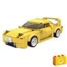 CaDA C55013W - Initial-D Mazda FD3S RX-7 Versenyautó építőjáték - 100% kompatibilis minden más kedvelt márkával