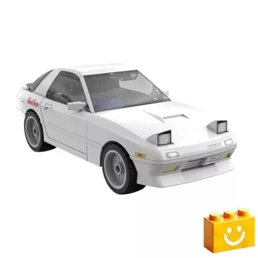   CaDA C55016W - Initial-D Mazda RX7-FC3S sportautó építőjáték - 100% kompatibilis minden más kedvelt márkával