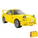 CaDA C55017W - Initial-D Mazda RX7-FD3S sportautó építőjáték - 100% kompatibilis minden más kedvelt márkával