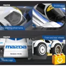 CaDA C55029W - Mazda 787B versenyautó építőjáték - 100% kompatibilis minden más kedvelt márkával CaDA C55029W - Mazda 787B versenyautó építőjáték - 100% kompatibilis minden más kedvelt márkával