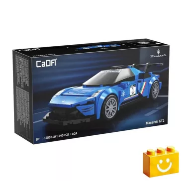   CaDA C55031W - Maserati GT2 versenyautó - 100% kompatibilis minden más kedvelt márkával