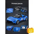 CaDA C55031W - Maserati GT2 versenyautó - 100% kompatibilis minden más kedvelt márkával CaDA C55031W - Maserati GT2 versenyautó - 100% kompatibilis minden más kedvelt márkával