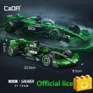 CaDA C55032W – Kick Sauber F1 Team versenyautó - 100% kompatibilis minden más kedvelt márkával CaDA C55032W – Kick Sauber F1 Team versenyautó - 100% kompatibilis minden más kedvelt márkával