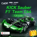 CaDA C55032W – Kick Sauber F1 Team versenyautó - 100% kompatibilis minden más kedvelt márkával CaDA C55032W – Kick Sauber F1 Team versenyautó - 100% kompatibilis minden más kedvelt márkával